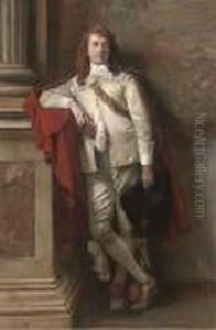 A Cavalier In Contemplation by Vaclav Brozik