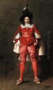 A Dashing Cavalier by Vaclav Brozik