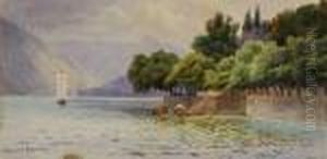 Scorcio Di Lago Lombardo by Helga Von Cramm