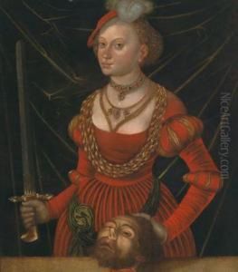 Giuditta E Oloferne by Lucas The Elder Cranach