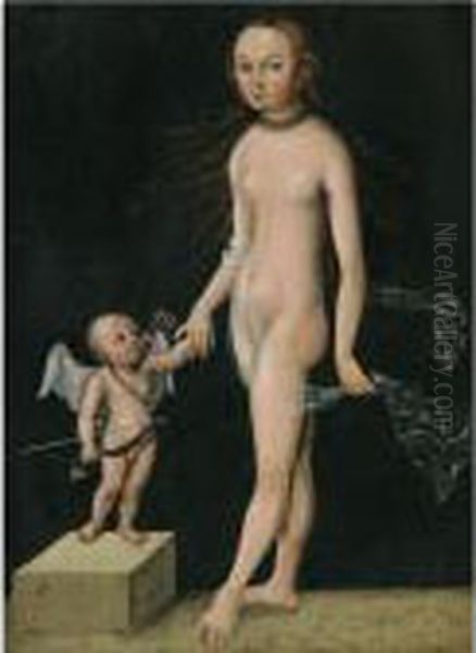 Venus And Cupid - view 1