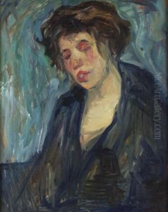 Kvinna by Nils Von Dardel