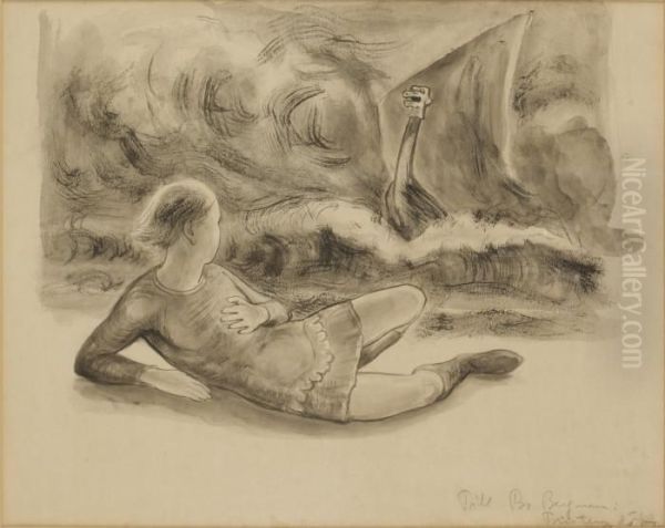 Illustration Till Tristans Dod - view 1