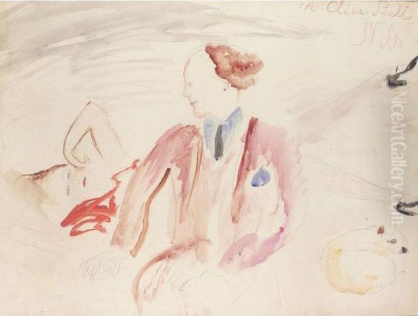 Isadora Duncan And Clive Bell - view 1