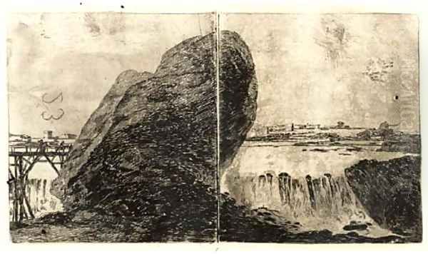 Landscape with Waterfall - view 1