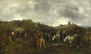 Feldlager. by Wilhelm Von Diez