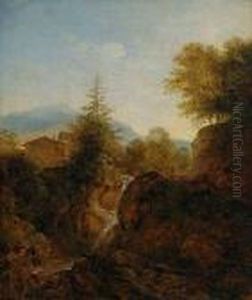 Wasserfall Imgebirge by Georg Maximilian Johann Von Dillis