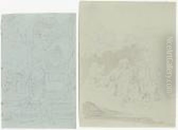 Hirten Mit Vieh - Antikische
Landschaft. - view 1
