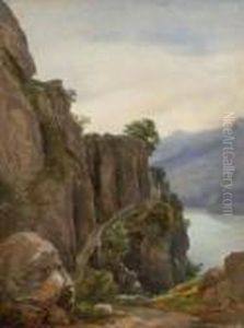 Am Walensee In Der Schweiz Am Walensee In Der Schweiz