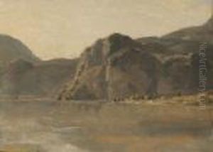 Der Kochelsee Gegen Den
Felsenkeller. by Georg Maximilian Johann Von Dillis