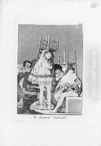 Ya tienen Asiento, Plate 26 from Los Caprichos by Francisco Goya Fuendetodos