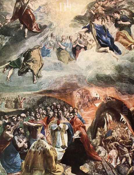 Adoration of the Name of Jesus (Dream of Philip II) - view 1