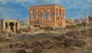 Kiosk In Phylac by Themistocles Von Eckenbrecher