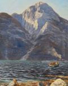 Nad Fiordem by Themistocles Von Eckenbrecher