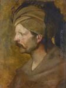 "studienkopf Orientale". by Otto Von Faber Du Faur