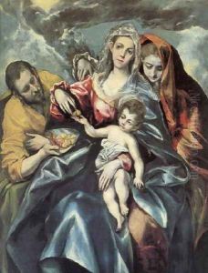 The Holy Family with St Mary Magdalen 1595-1600
