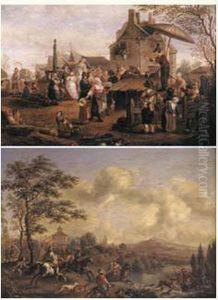 Ensemble De Deux OEuvres De Van Falens : by Carel van Falens or Valens