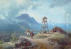 Landscape. by Paul Von Franken
