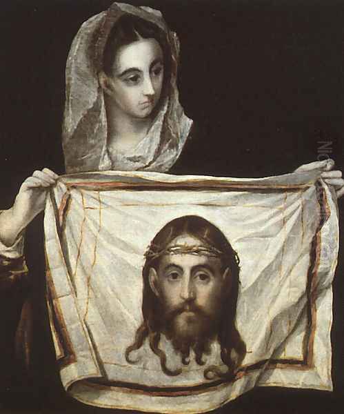 St Veronica Holding the Veil c. 1580 - view 1