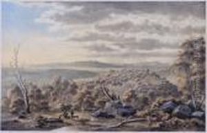 Guerard Top Of Mt Lofty by Eugene von Guerard