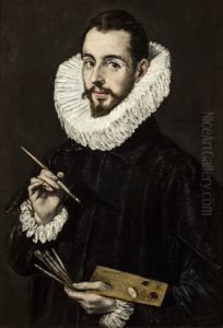 Portrait of the Artist's Son Jorge Manuel Theotokopoulos c. 1603