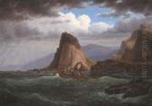 Shipwreck Off Coast