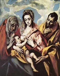 Holy Family (The Virgin of the Good Milk) 1594-1604