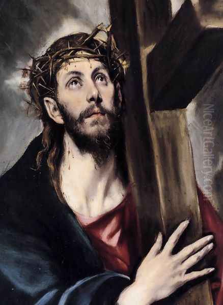 Christ Carrying the Cross (detail) 1580s - view 1