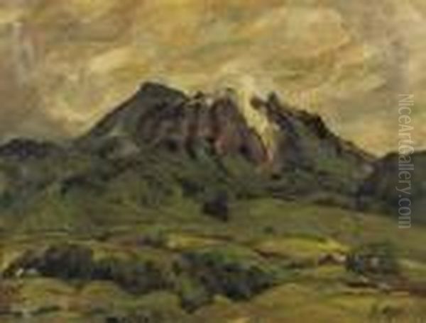 An Active Vulcano On Sumatra - view 1
