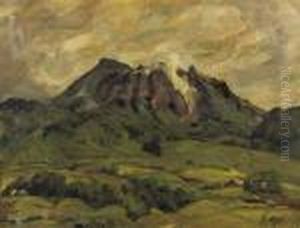 An Active Vulcano On Sumatra