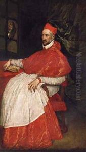 Portrait of Charles de Guise, cardinal of Lorraine, archbishop of Reims