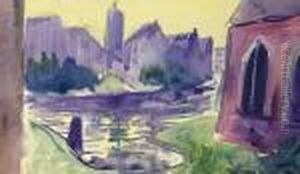 Berlin Am Meer by Werner Von Heldt