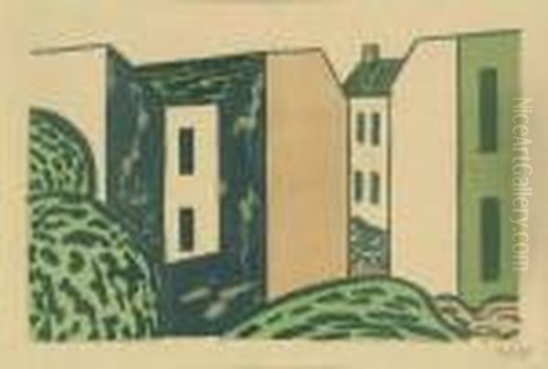 Berliner Hauser (hinterhauser). 1949 - view 1