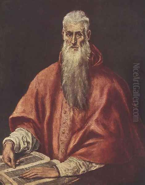 St Jerome as a Scholar 1600-14 - view 1