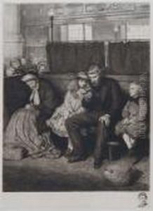 Phillip In Church by Sir Hubert von Herkomer