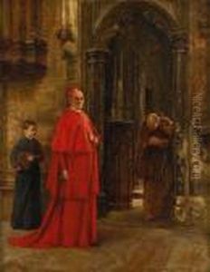 His Eminence The Cardinal by Sir Hubert von Herkomer