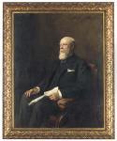 Portrait Of Robert Lewis, Seated, Three-quarter Length - view 1