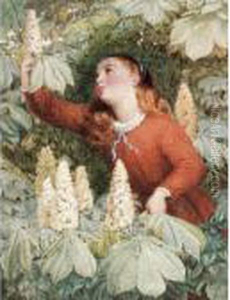 Picking Chestnuts - view 1