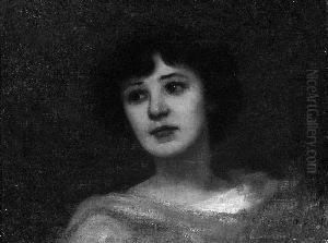 "damenportrait". Sign. Ol
Auf Lwd. 38 X 50,5 Cm. Rahmen by George Von Hoesslin