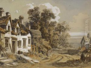 Dorfstrase by Theodor von Hormann