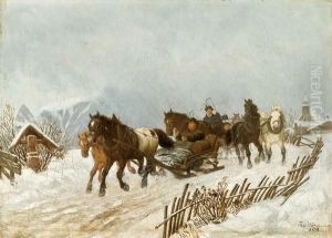 Schlittenfahrt