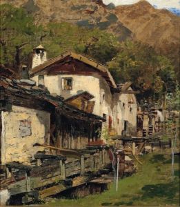 Mulino In Montagna by Theodor von Hormann
