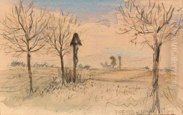 Landschaft Mit Wegkreuz - view 1