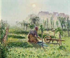 Bei Der Gartenarbeit