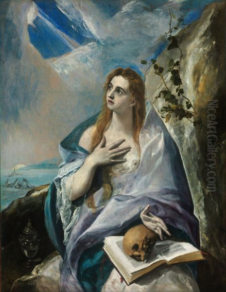 Mary Magdalen in Penitence 1576-78 - view 1