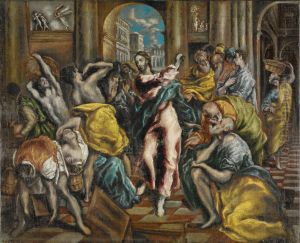 Christ Driving The Traders From The Temple Ii