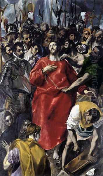 The Disrobing of Christ (El Espolio) 1577-79 by El Greco (Domenikos Theotokopoulos)