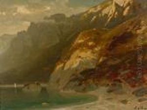 Gebirgssee by Leopold Karl Walter von Kalckreuth