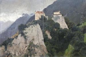 Schlos Im Gebirge by Otto Werner Henning Von Kameke
