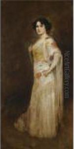 Die Spanierin (spanish Lady) by Friedrich August von Kaulbach